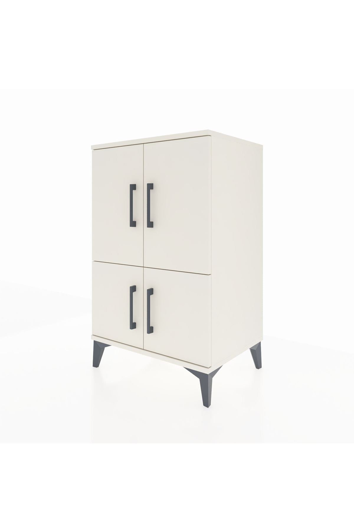 Hyperion Komodin 3 Raflı 4 Kapaklı 60x44x96 - S47M039V1B