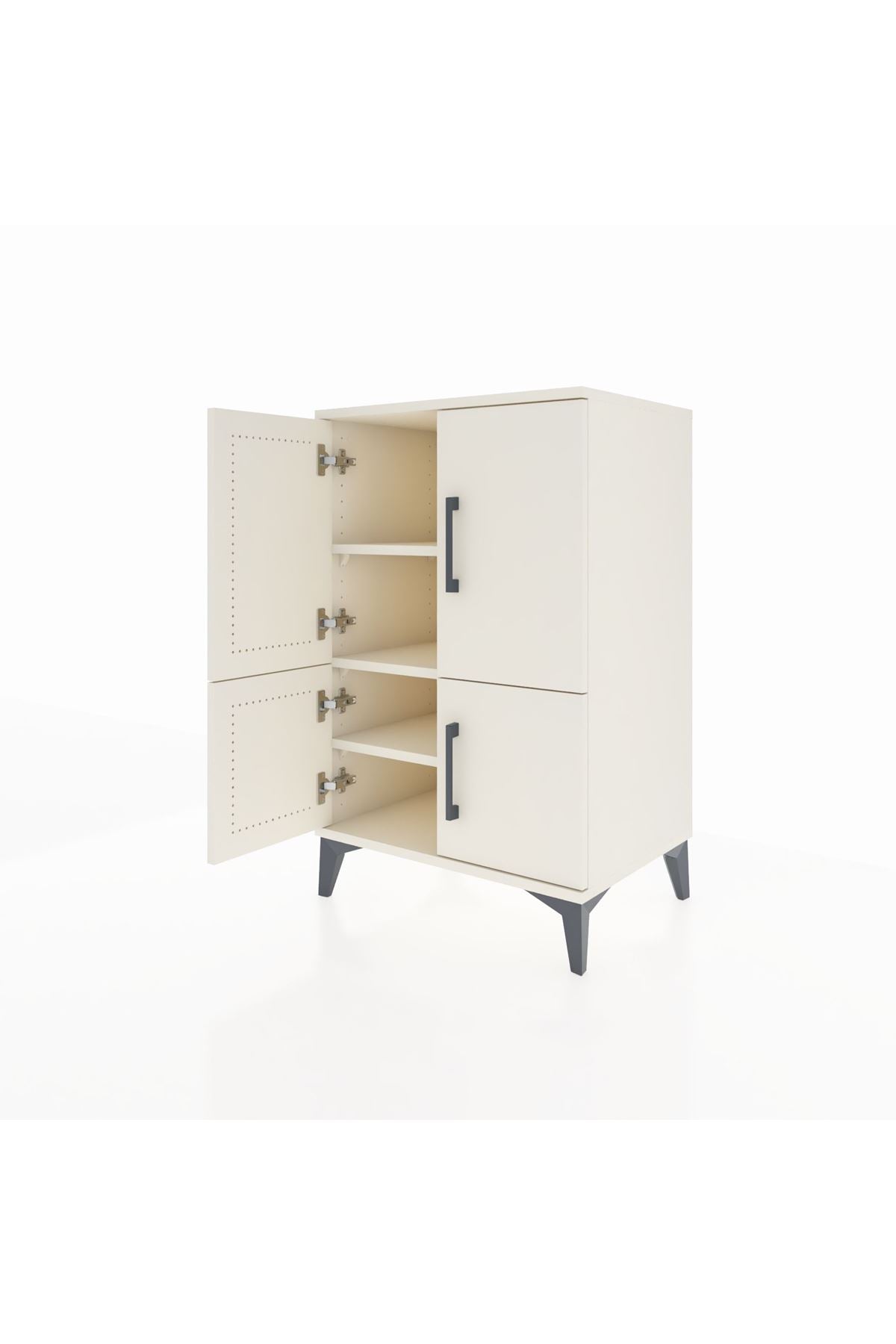 Hyperion Komodin 3 Raflı 4 Kapaklı 60x44x96 - S47M039V1B