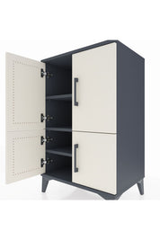 Hyperion Komodin 3 Raflı 4 Kapaklı 60x44x96 - S47M039V4B