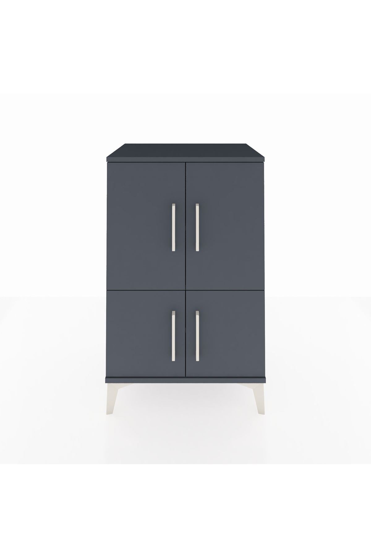 Hyperion Komodin 3 Raflı 4 Kapaklı 60x44x96 - S47M039V5B