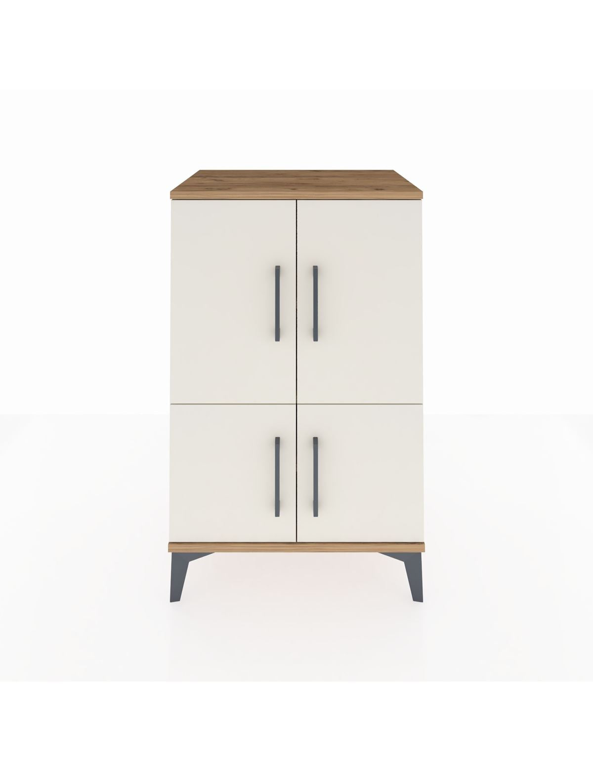 Hyperion Komodin 3 Raflı 4 Kapaklı 60x44x96 - S47M039V7B