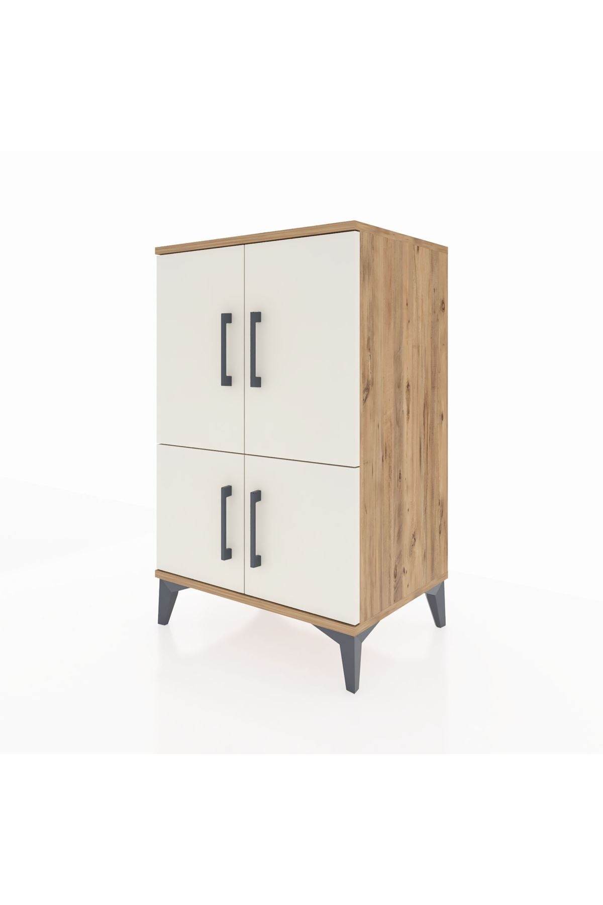 Hyperion Komodin 3 Raflı 4 Kapaklı 60x44x96 - S47M039V7B