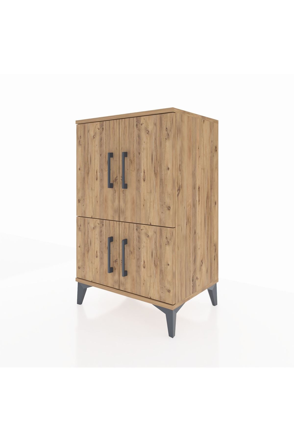 Hyperion Komodin 3 Raflı 4 Kapaklı 60x44x96 - S47M039V9B