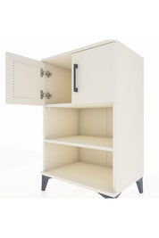 Hyperion Komodin 2 Raflı 2 Kapaklı 60x44x96 - S47M040V1B