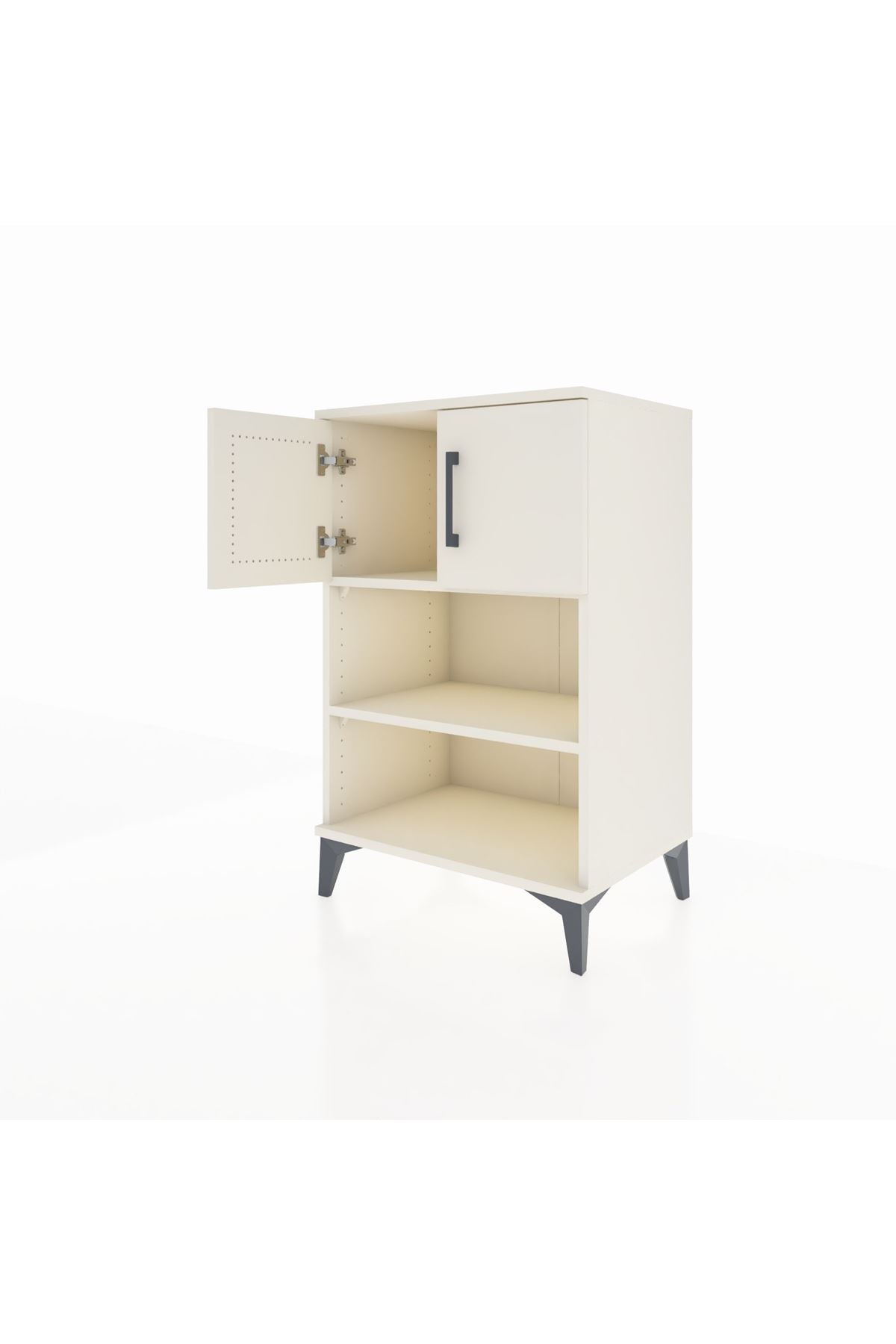 Hyperion Komodin 2 Raflı 2 Kapaklı 60x44x96 - S47M040V1B