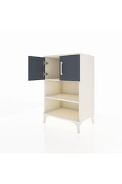 Hyperion Komodin 2 Raflı 2 Kapaklı 60x44x96 - S47M040V2B