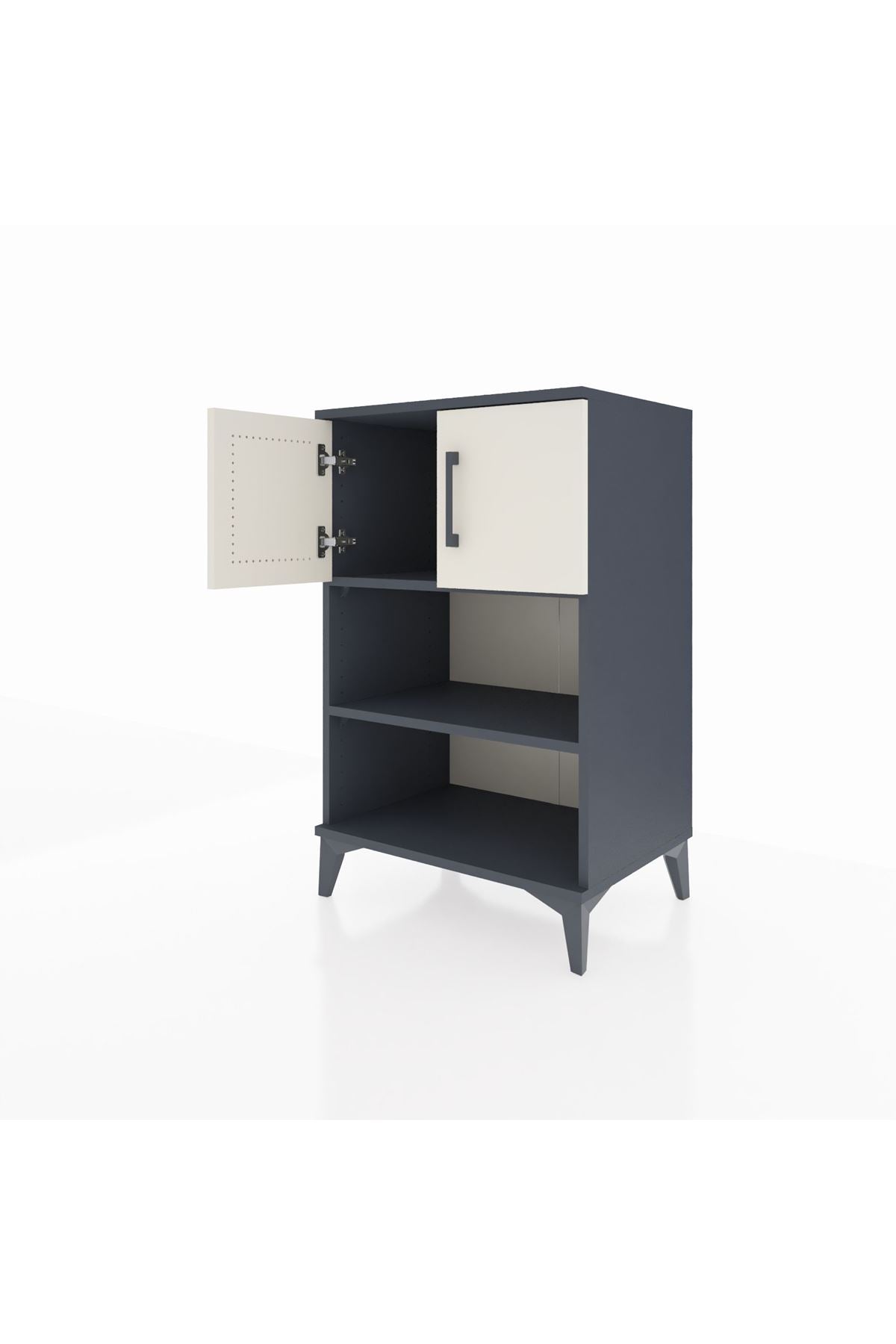 Hyperion Komodin 2 Raflı 2 Kapaklı 60x44x96 - S47M040V4B