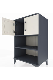 Hyperion Komodin 2 Raflı 2 Kapaklı 60x44x96 - S47M040V4B
