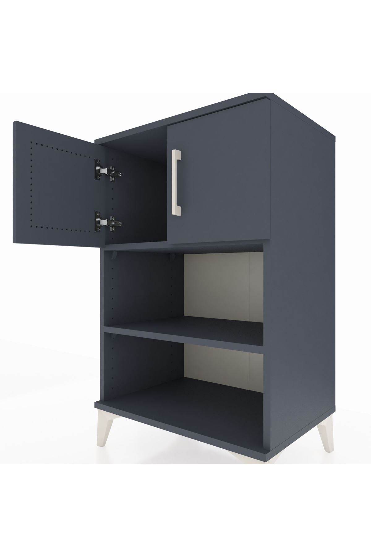 Hyperion Komodin 2 Raflı 2 Kapaklı 60x44x96 - S47M040V5B