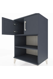 Hyperion Komodin 2 Raflı 2 Kapaklı 60x44x96 - S47M040V5B