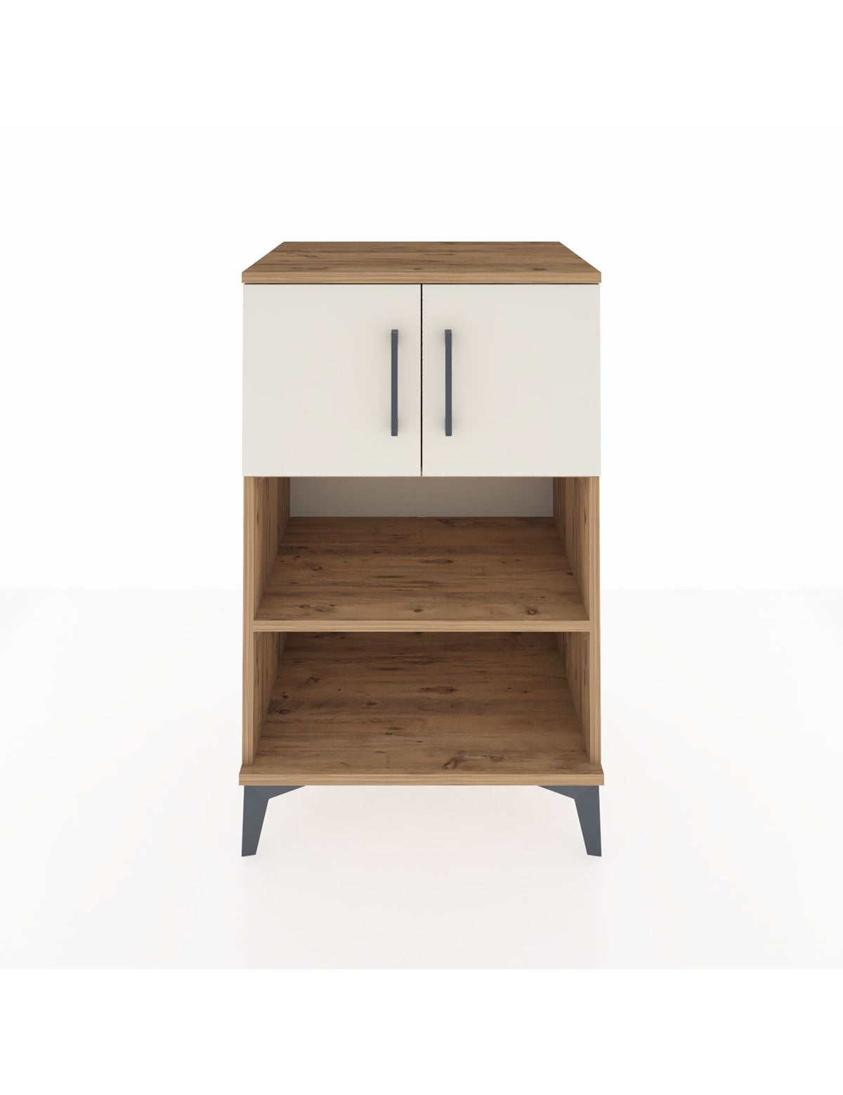 Hyperion Komodin 2 Raflı 2 Kapaklı 60x44x96 - S47M040V7B
