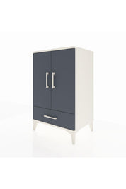 Hyperion Komodin 3 Raflı Tek Çekmeceli 2 Kapaklı 60x44x96 - S47M041V2B