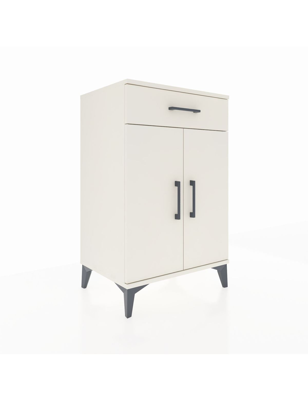 Hyperion Komodin 2 Raflı Tek Çekmeceli 2 Kapaklı 60x44x96 - S47M042V1B