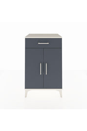 Hyperion Komodin 2 Raflı Tek Çekmeceli 2 Kapaklı 60x44x96 - S47M042V2B