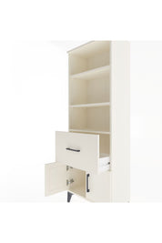Arges Dolap 3 Raflı Tek Çekmeceli 2 Kapaklı 60x30x163 - S20M020V1A