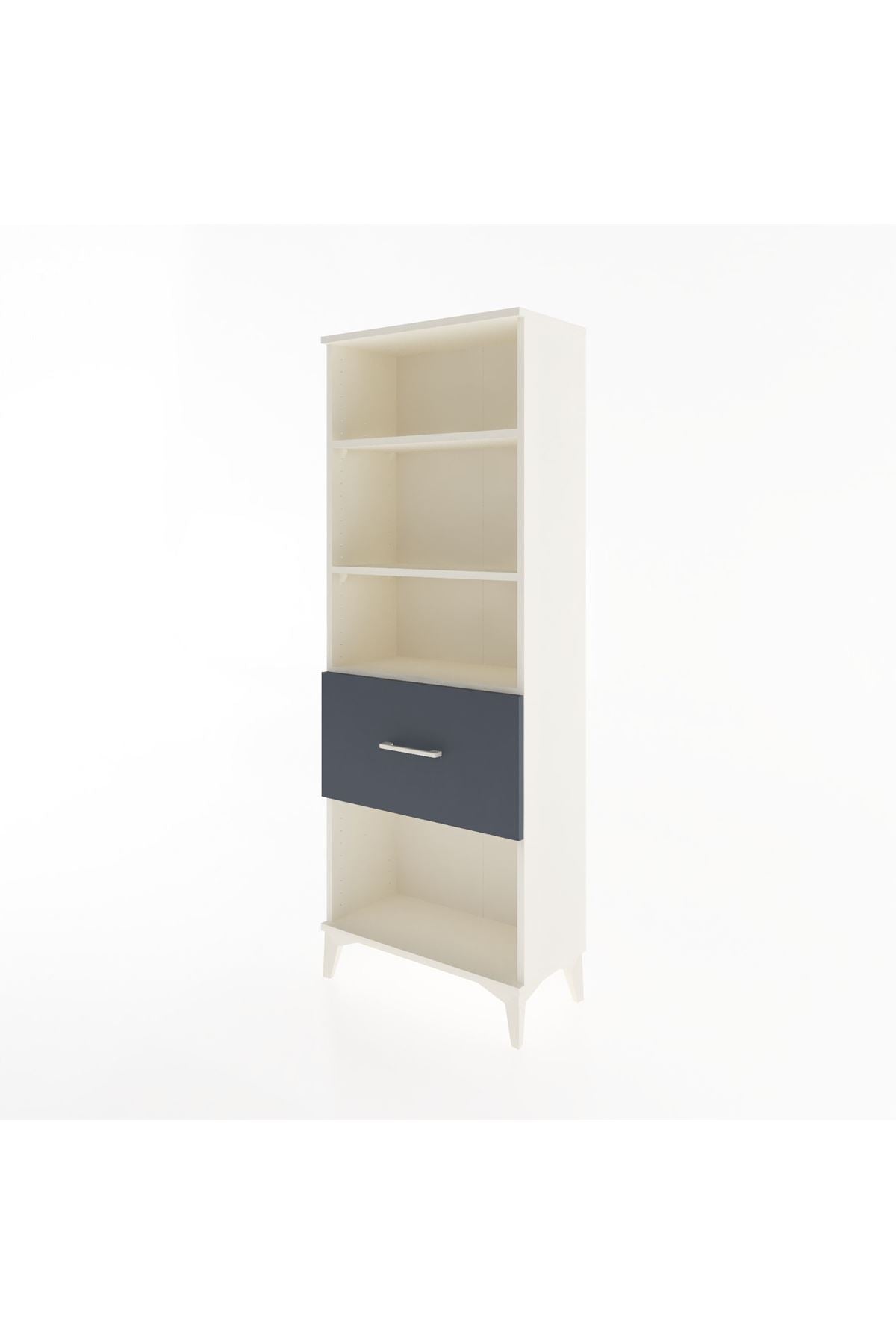 Arges Dolap 3 Raflı Tek Çekmeceli 60x30x163 - S20M022V2A