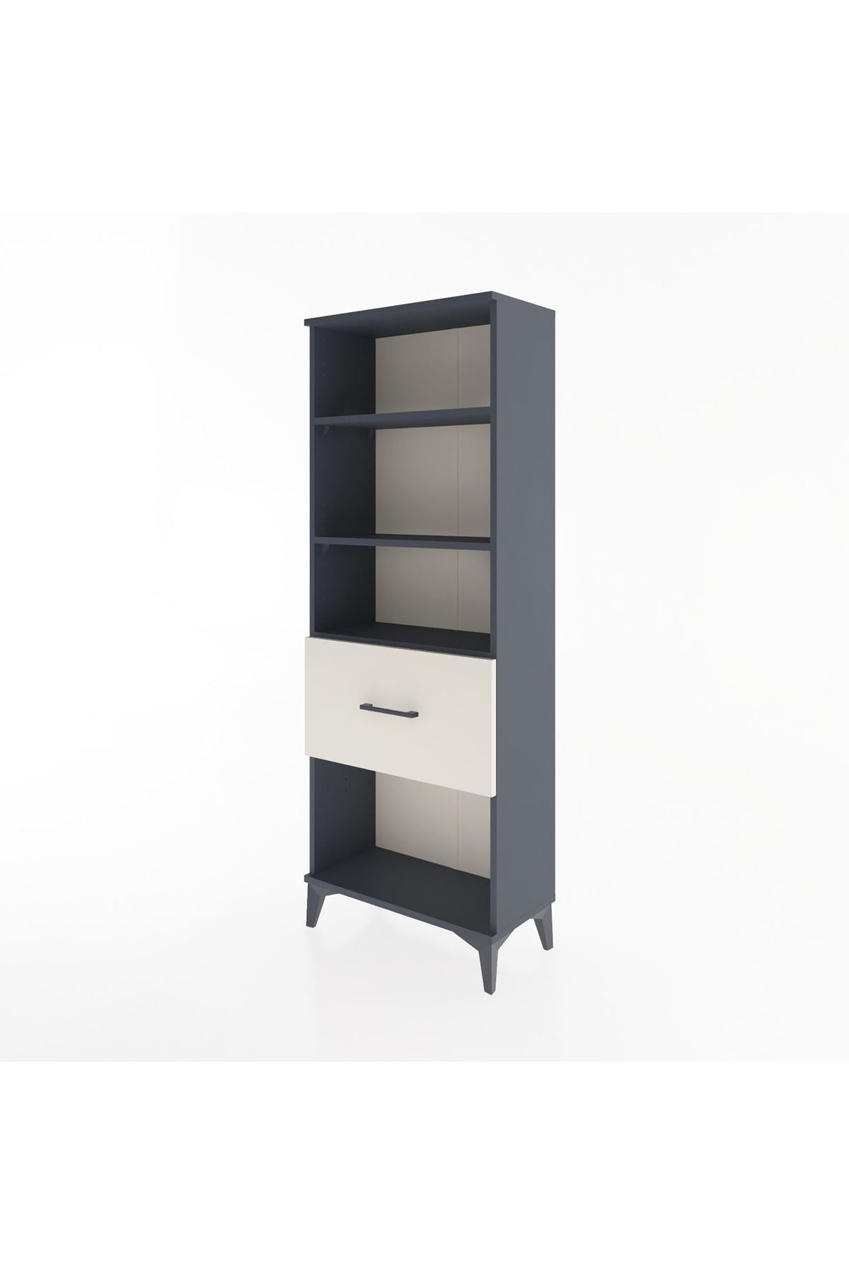 Arges Dolap 3 Raflı Tek Çekmeceli 60x30x163 - S20M022V4A