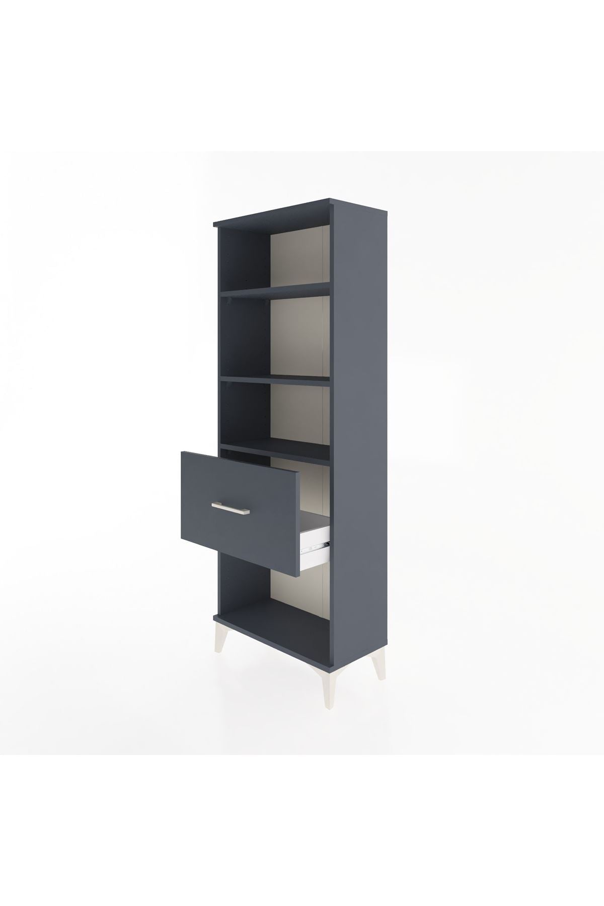 Arges Dolap 3 Raflı Tek Çekmeceli 60x30x163 - S20M022V5A