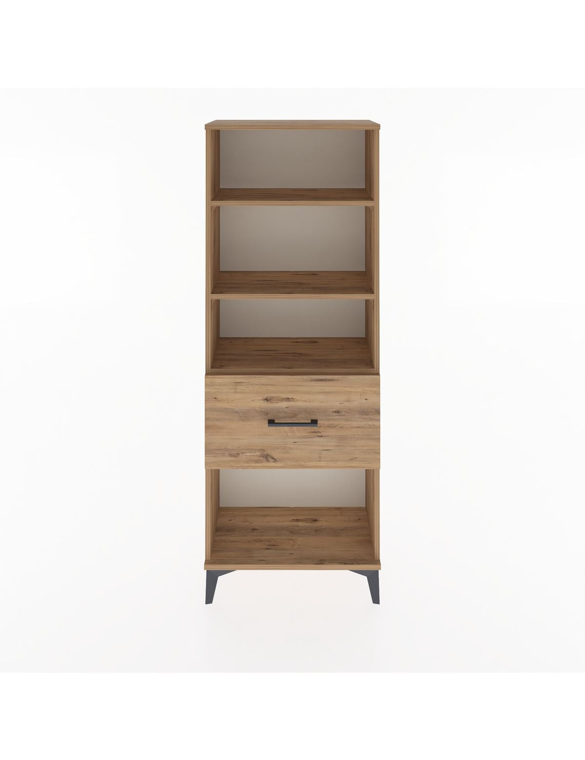 Arges Dolap 3 Raflı Tek Çekmeceli 60x30x163 - S20M022V9A