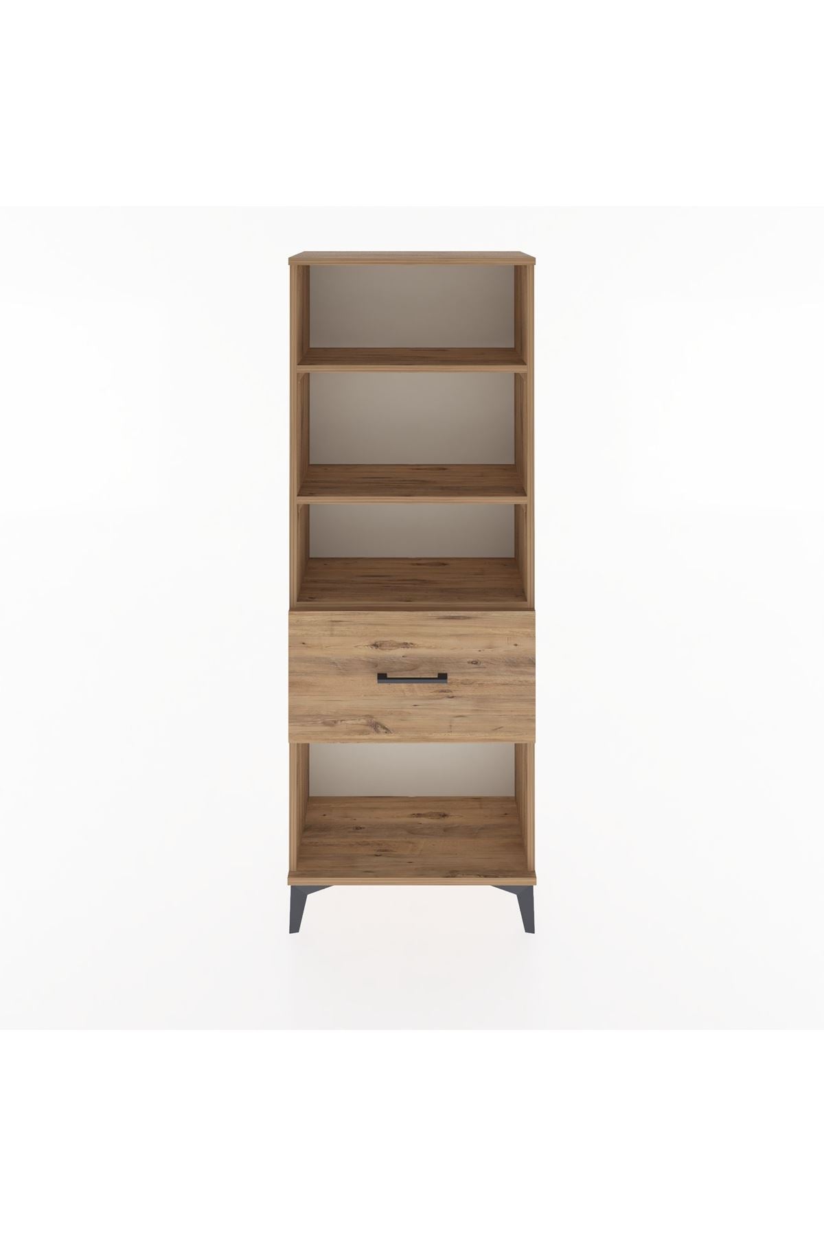 Arges Dolap 3 Raflı Tek Çekmeceli 60x30x163 - S20M022V9A