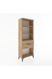 Arges Dolap 3 Raflı Tek Çekmeceli 60x30x163 - S20M022V9A