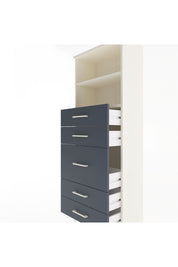Arges Dolap 2 Raflı 5 Çekmeceli 60x30x163 - S20M024V2A