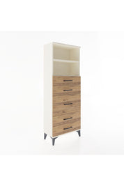 Arges Dolap 2 Raflı 5 Çekmeceli 60x30x163 - S20M024V3A