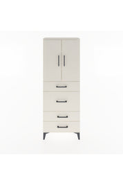Arges Dolap 3 Raflı 4 Çekmeceli 2 Kapaklı 60x30x163 - S20M025V1A