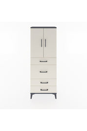 Arges Dolap 3 Raflı 4 Çekmeceli 2 Kapaklı 60x30x163 - S20M025V4A