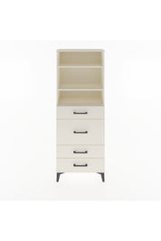 Arges Dolap 3 Raflı 4 Çekmeceli 60x30x163 - S20M026V1A