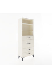 Arges Dolap 3 Raflı 4 Çekmeceli 60x30x163 - S20M026V1A