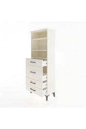 Arges Dolap 3 Raflı 4 Çekmeceli 60x30x163 - S20M026V1A