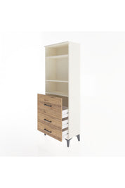 Arges Dolap 3 Raflı 3 Çekmeceli 60x30x163 - S20M028V3A