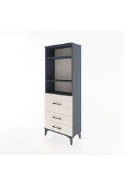 Arges Dolap 3 Raflı 3 Çekmeceli 60x30x163 - S20M028V4A
