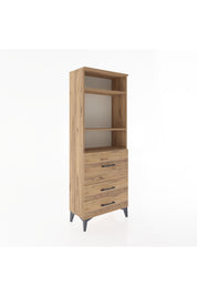 Arges Dolap 3 Raflı 3 Çekmeceli 60x30x163 - S20M028V9A