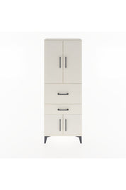 Arges Dolap 3 Raflı 2 Çekmeceli 4 Kapaklı 60x30x163 - S20M029V1A