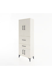 Arges Dolap 3 Raflı 2 Çekmeceli 4 Kapaklı 60x30x163 - S20M029V1A