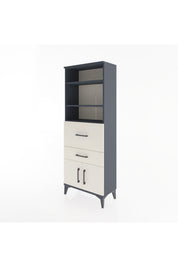 Arges Dolap 3 Raflı 2 Çekmeceli 2 Kapaklı 60x30x163 - S20M030V4A