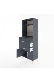 Arges Dolap 3 Raflı 2 Çekmeceli 2 Kapaklı 60x30x163 - S20M030V5A