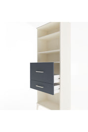 Arges Dolap 3 Raflı 2 Çekmeceli 60x30x163 - S20M032V2A