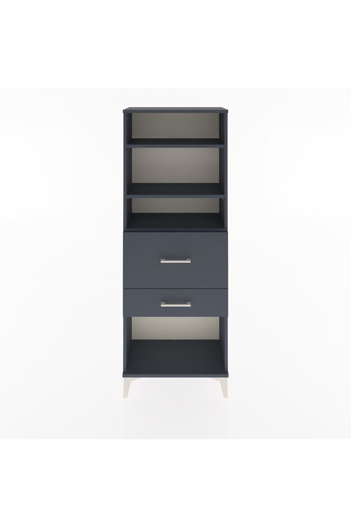 Arges Dolap 3 Raflı 2 Çekmeceli 60x30x163 - S20M032V5A