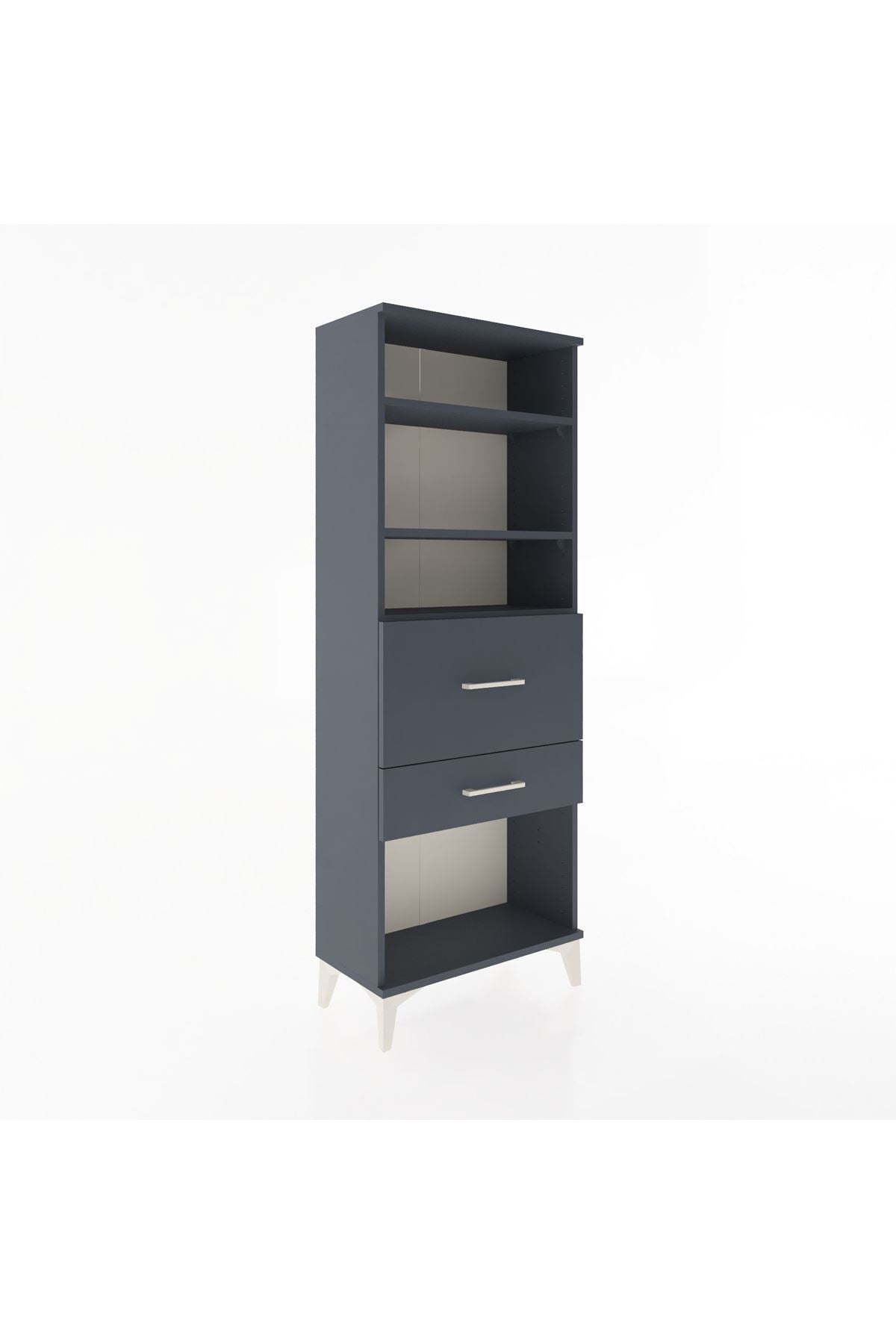 Arges Dolap 3 Raflı 2 Çekmeceli 60x30x163 - S20M032V5A