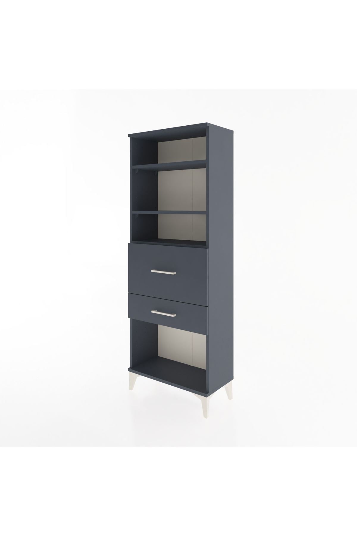 Arges Dolap 3 Raflı 2 Çekmeceli 60x30x163 - S20M032V5A
