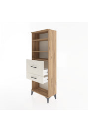 Arges Dolap 3 Raflı 2 Çekmeceli 60x30x163 - S20M032V7A