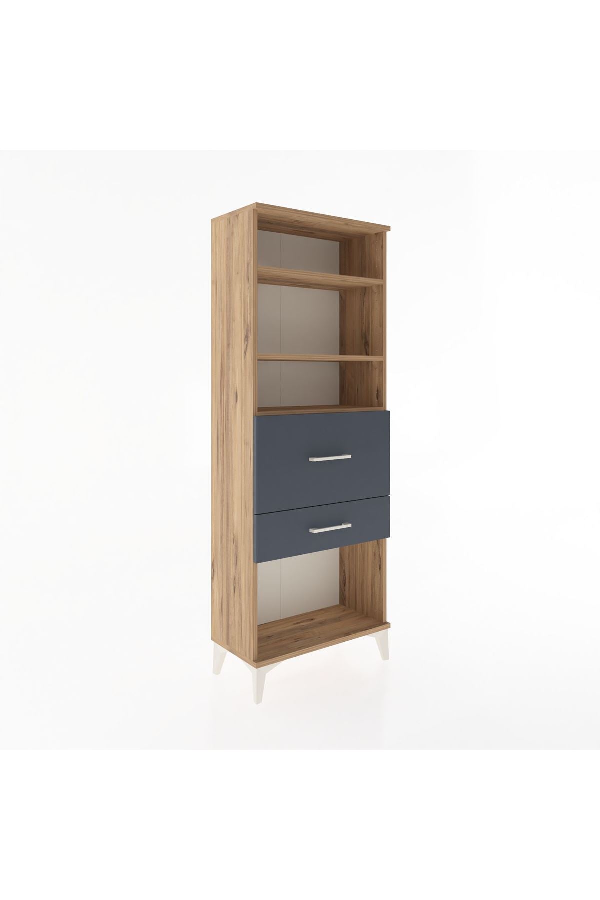 Arges Dolap 3 Raflı 2 Çekmeceli 60x30x163 - S20M032V8A