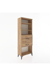 Arges Dolap 3 Raflı 2 Çekmeceli 60x30x163 - S20M032V9A