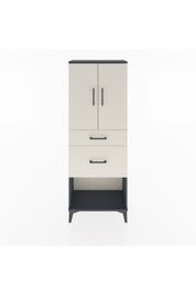 Arges Dolap 3 Raflı 2 Çekmeceli 2 Kapaklı 60x30x163 - S20M035V4A