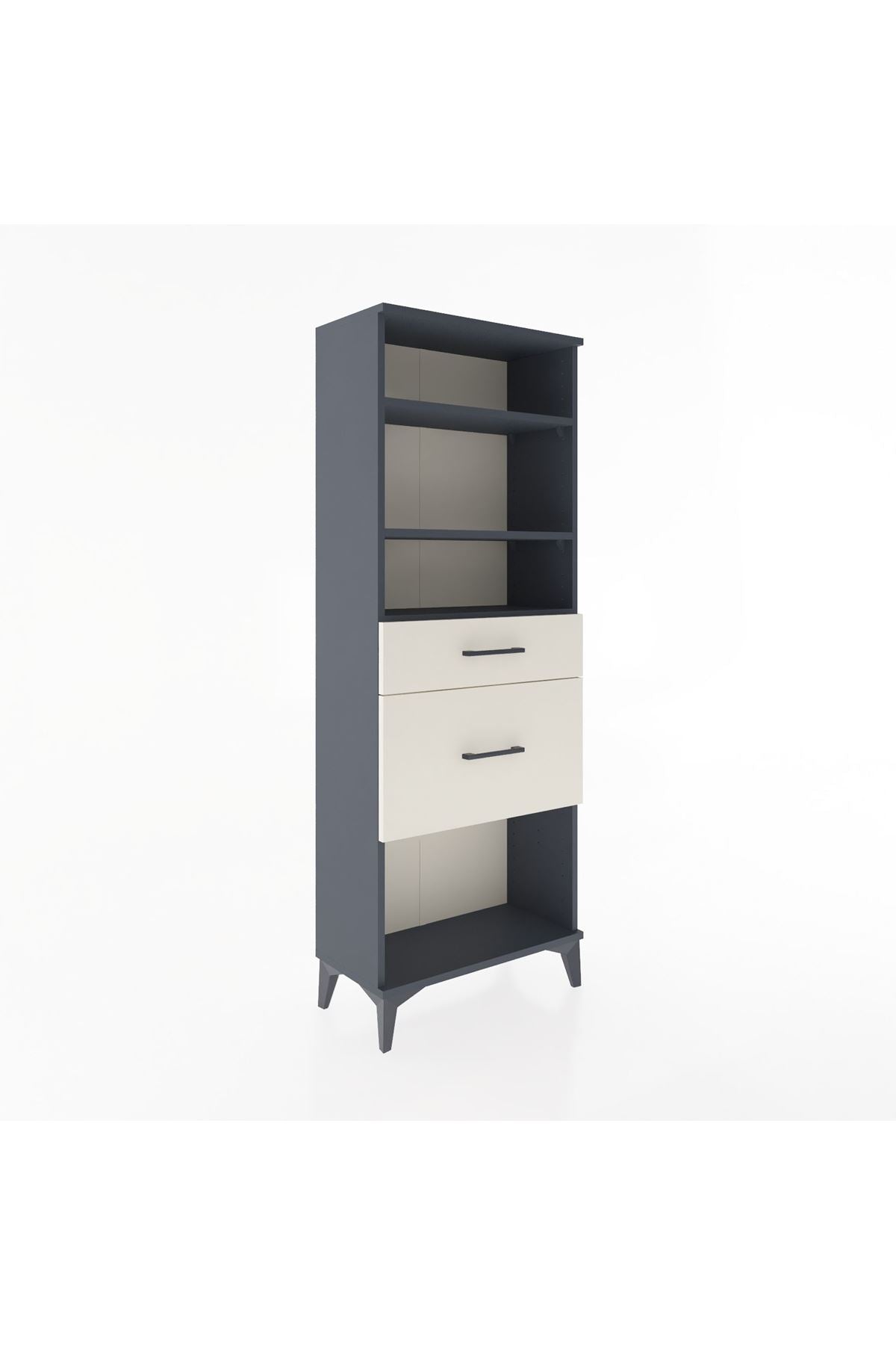 Arges Dolap 3 Raflı 2 Çekmeceli 60x30x163 - S20M036V4A