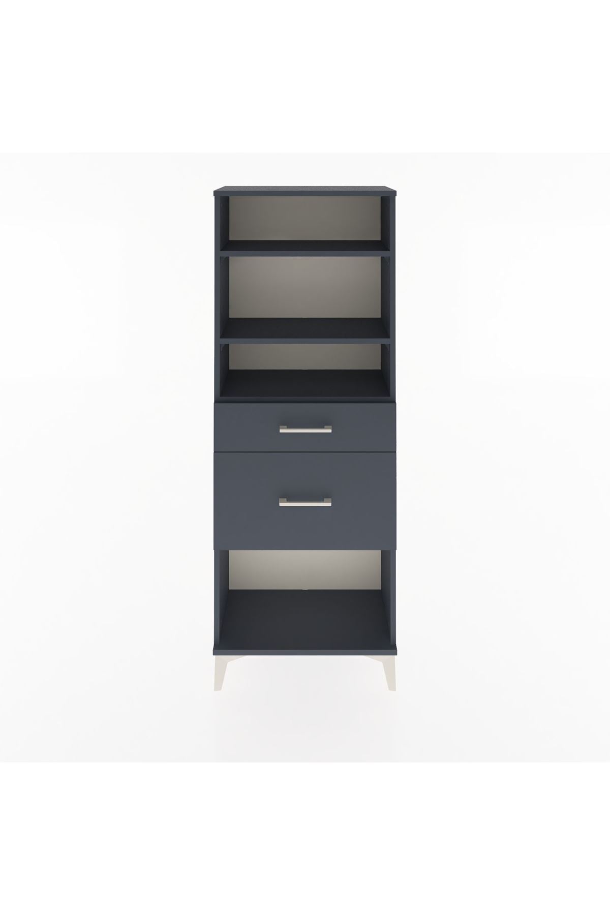 Arges Dolap 3 Raflı 2 Çekmeceli 60x30x163 - S20M036V5A