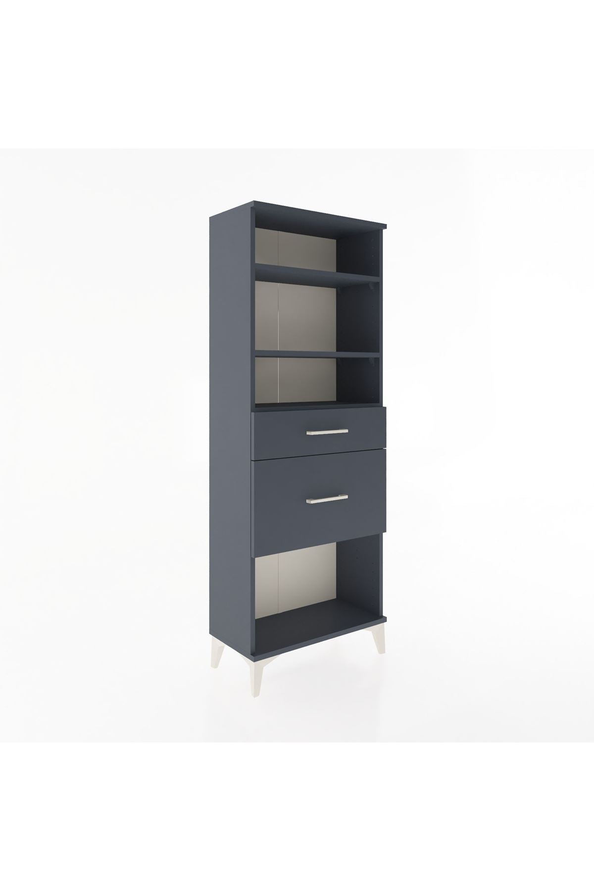 Arges Dolap 3 Raflı 2 Çekmeceli 60x30x163 - S20M036V5A